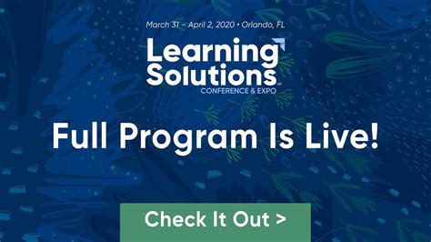 Learning Solutions 2020 Program Announce Youtube