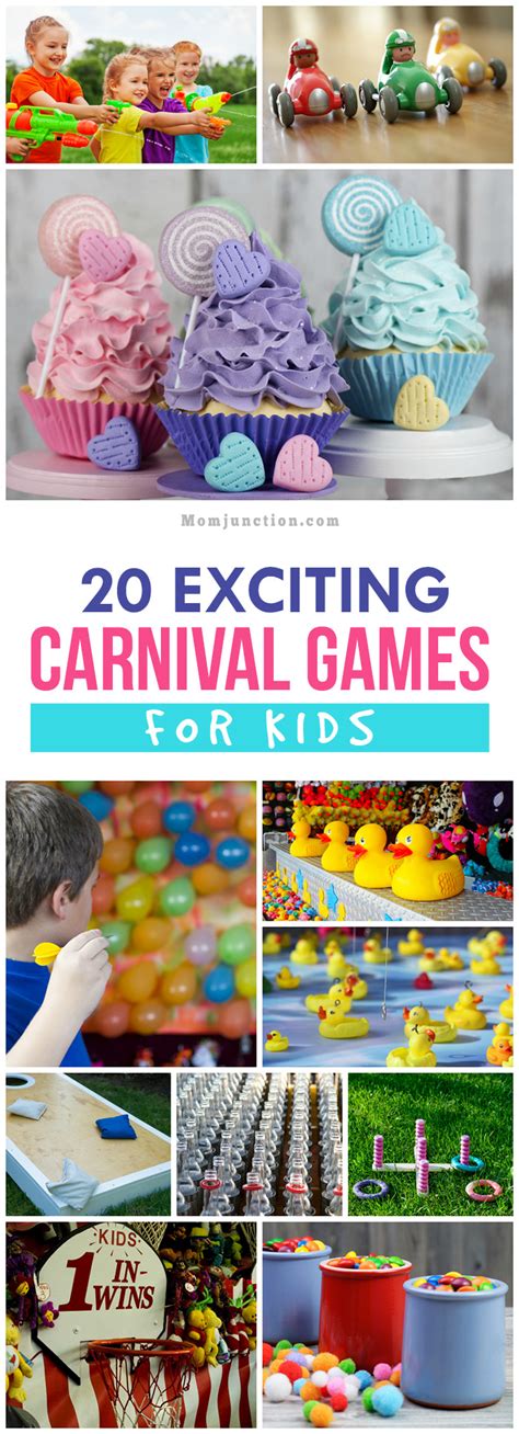 They can be an excellent way for adults to break away from the monotony of everyday work too. 20 Fun Carnival Games And Activities For Kids