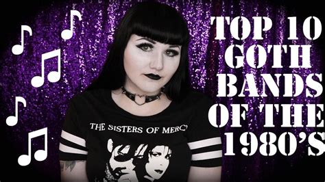 Top 10 Goth Bands Of The 1980s Youtube