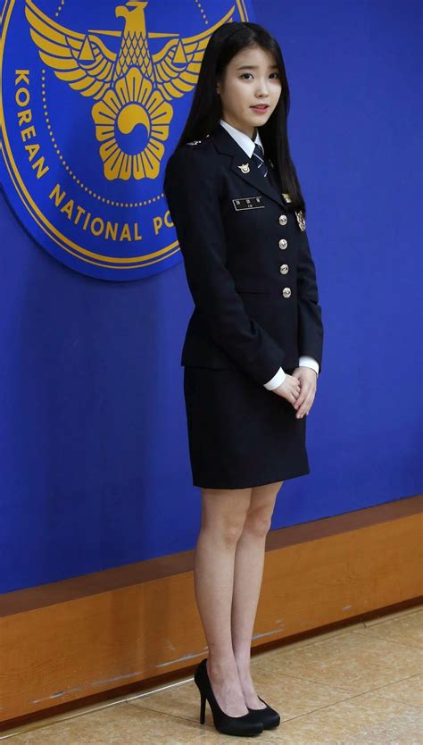 Criss Hallyu Iu 이유 Image Madness Honorary Police Officer Promotion