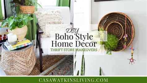 Upgrade your home with affordable home décor, gorgeous window treatments & comfortable bedding from top brands at the jcpenney home store in denver, co. DIY Boho Style Home Decor | Thrift Store Makeovers - YouTube
