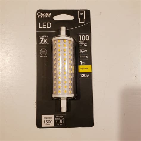 Feit Electric 100 Watt Equivalent R7s 118mm R7 Base Led Light Bulb