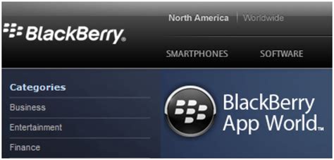 Blackberry App World Appstore För Blackberry Feber Mobil