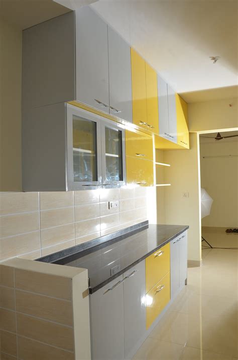 Parallel Kitchen Design India Kitchen By Scale Inch Pvt Ltd Kitchen