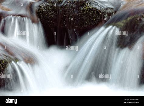 Many Small Waterfalls Stock Photo Alamy