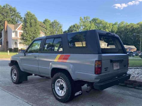 1986 Toyota 4runner Suv Grey 4wd Automatic Sr5 Turbo For Sale Toyota
