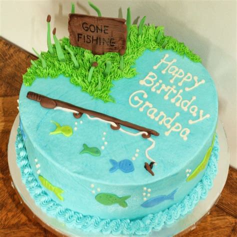 21 Marvelous Picture Of Fish Birthday Cakes Fish