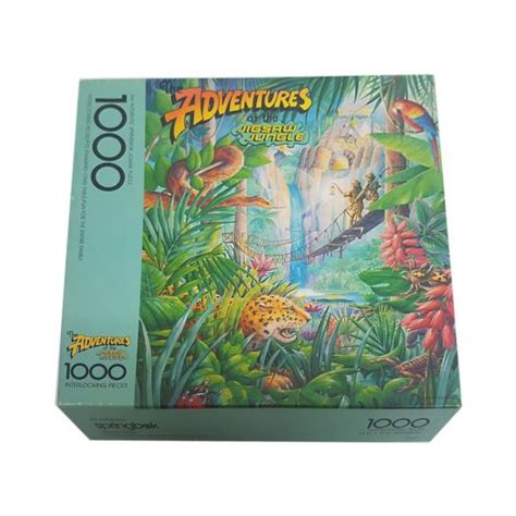 Adventures Of The Jigsaw Jungle 1000 Piece Puzzle By Springbok