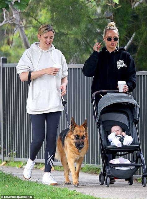 Jasmine Yarbrough Enjoys A Morning Walk With Her Sister Jade And