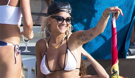 Rita Ora Displays Her Unbelievable Bikini Body In Ibiza Bikini Rita Ora Just Jared