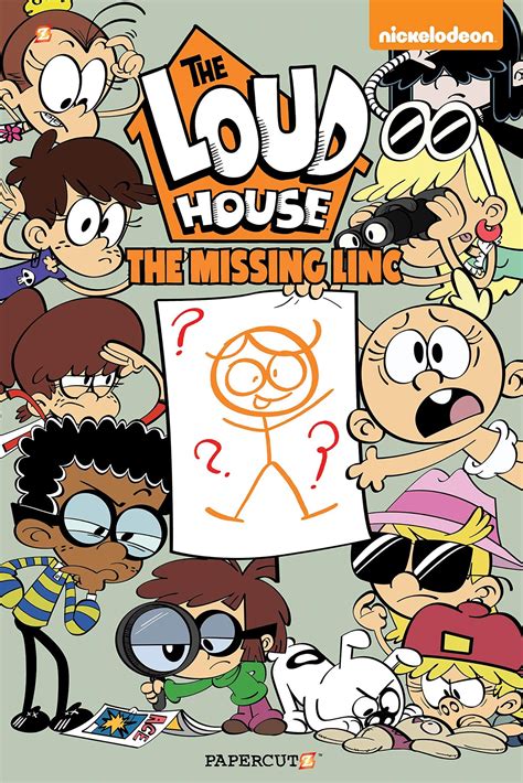 Nickalive Papercutz To Release The Loud House 15 The Missing Linc