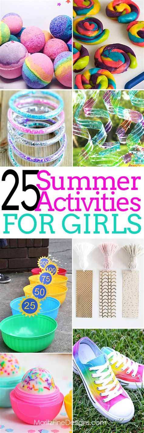 25 Summer Activities For Girls Moritz Fine Designs