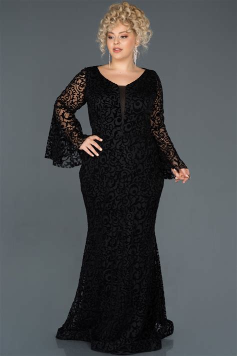 Long Black Mermaid Prom Dress ABU1050 Abiyefon Com