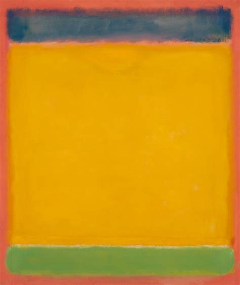 Mark Rothko Untitled Blue Yellow Green On Red Whitney Museum Of