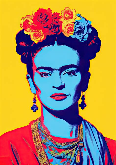 Wall Art Print Frida Kahlo Poster Pop Art Kunstdruck Europosters