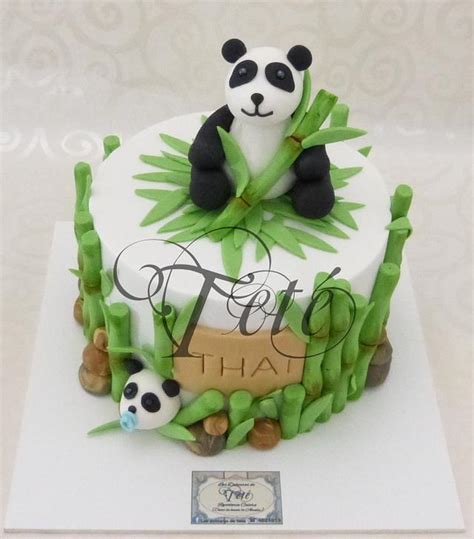 Cake Pandas Decorated Cake By Teté Cakes Design Cakesdecor