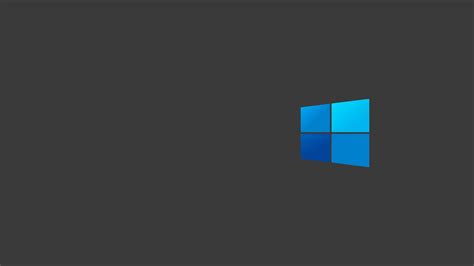 3840x2160 Resolution Windows 10 Dark Logo Minimal 4k Wallpaper