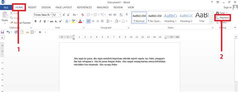 Cara Mengganti Kata Di Microsoft Word Secara Otomatis Blogger Toraja