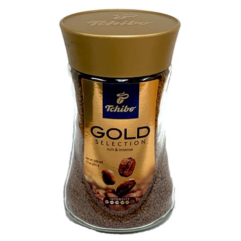 Tchibo Gold Selection Premium Instant Coffee - 7 oz. - Germanfoods.org
