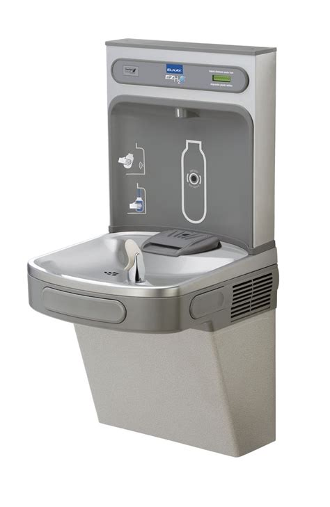 Elkay Lzs8ws Ezh2o Wall Mount Drinking Fountain With Bottle Filler