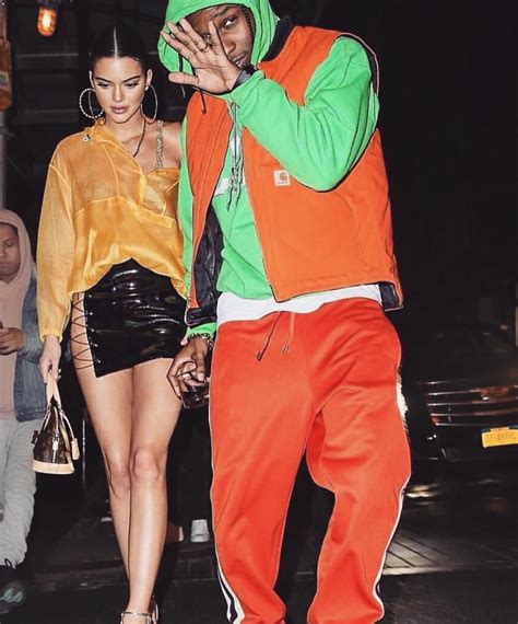 Kendall Jenner And Asap Rocky Fashion Kendall Jenner Style Kendall Jenner Outfits