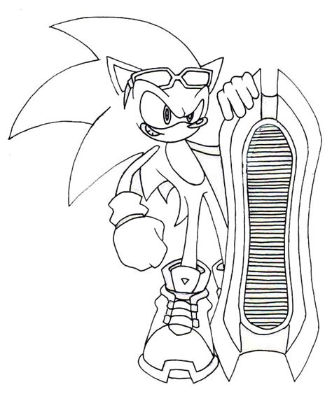 Sonic mania edition has 1869 likes from 2150 user ratings. Sonic Skate Coloring Page : Kids Play Color di 2020