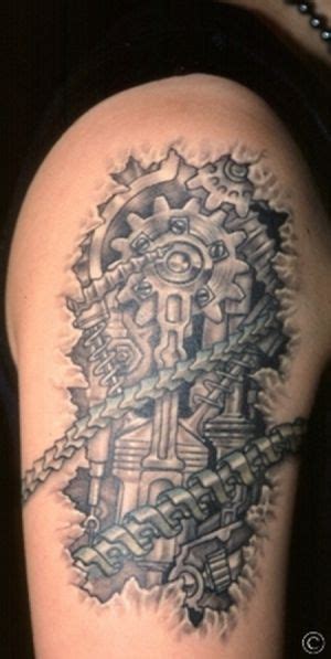 tattoo style cyberpunk