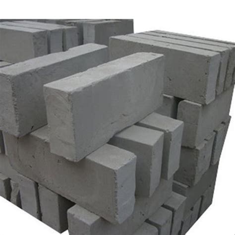 Gray Percent Cement Made Rectangular Wall Cement Brick Strong And Long Lifespan At Best