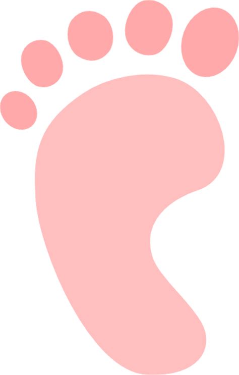 Pink R Foot Clip Art At Vector Clip Art Online Royalty