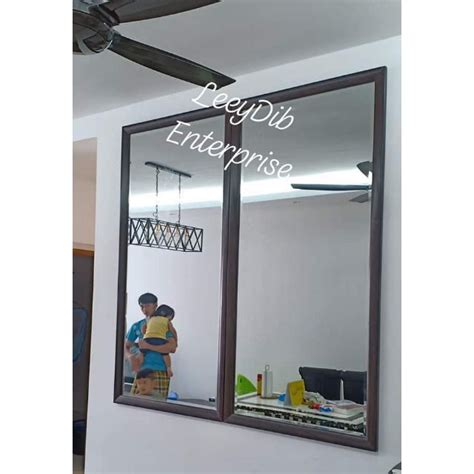 Lukisan besar pada tiga bingkai panel. Cermin Hiasan Dinding Saiz Besar Harga Kilang | Shopee ...