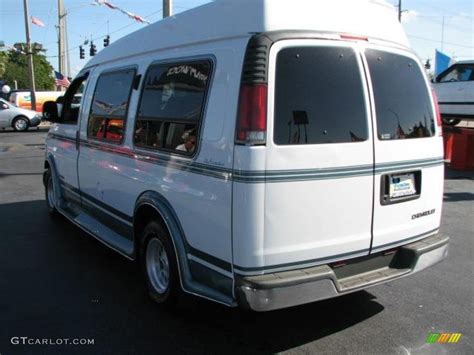 1996 Olympic White Chevrolet Express 1500 Passenger Van Conversion