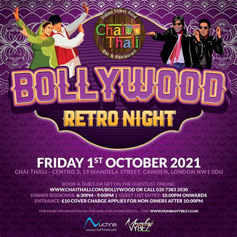 Retro Bollywood Nights Chai Thali Restaurant And Bar