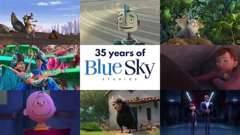 35 Years Of Blue Sky Studios Youtube