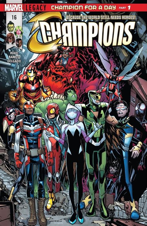 Champions Vol 2 16 2018 Marvel Comics Marvel Champions Comic