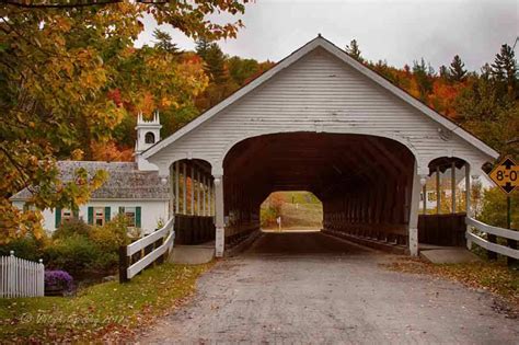 New England Covered Bridges Explore Fall Foliage And Covered Bridges