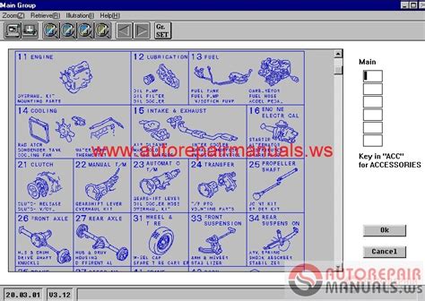 Mitsubishi Canter Spare Parts Catalog