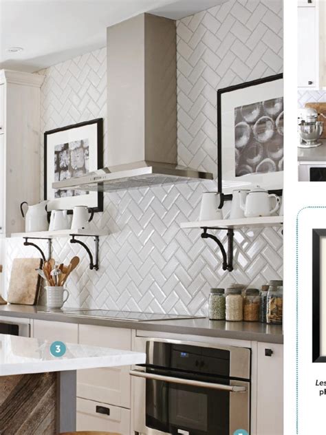 10 Different Style To Decorate Pattern Tiles For Kitchen Design