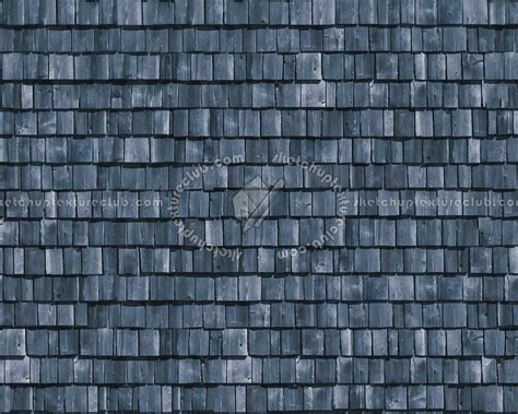 Wood Shingle Roof Texture Seamless 03806