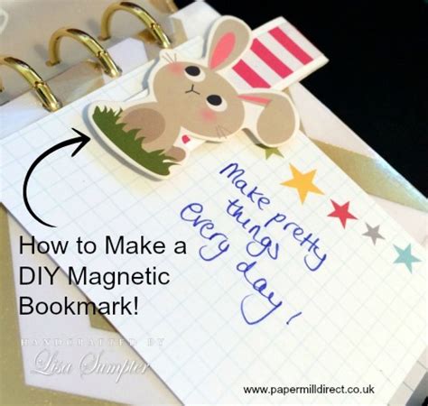How To Make A Magnetic Bookmark