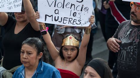 Así Fue La Marcha De Mujeres En La Cdmx Contra Secuestros Y