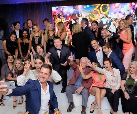 Neighbours Stars Reunite At 30th Birthday Party Womans Day