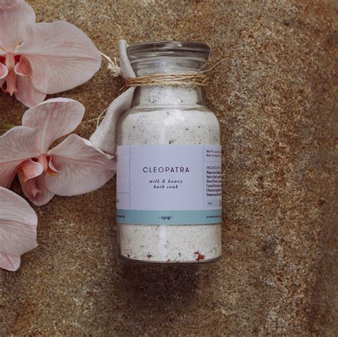 Cleopatra Milk And Honey Bath Soak 250g Natural Bath Salts — Artemis Rose