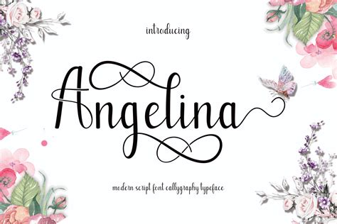 Angelina Font By Letterfonts Creative Fabrica
