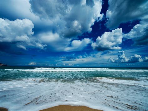 Clouds Landscape Beach Wallpapers Hd Desktop And Mobile Backgrounds