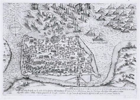 The Battle Of Djerba 1560 Vintage World Maps Warship Ancient Times
