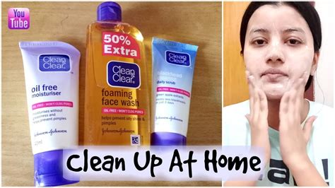 Clean And Clear Clean Up At Home One Brand Clean Up Youtube