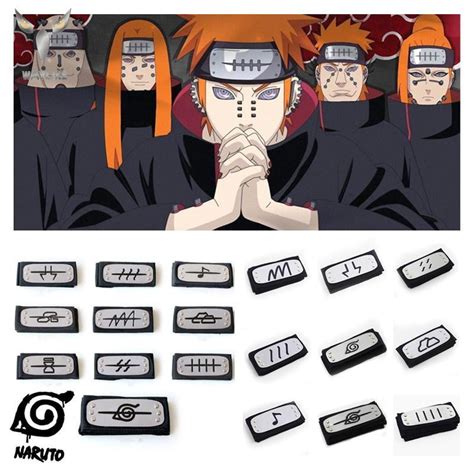 Naruto Akatsuki Uchiha Itachi Pain Sharingan Cosplay Props Headband