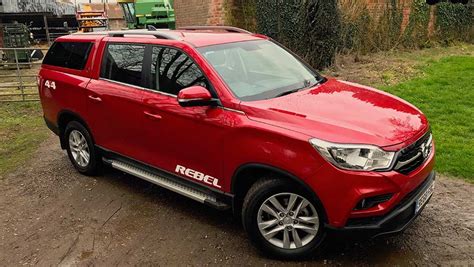 Ssangyong upgrades Musso pickup's suspension - Farmers Weekly
