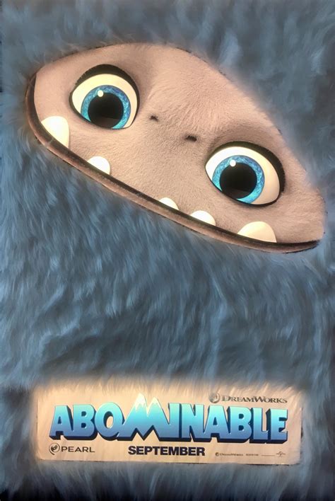 Dreamworks Ambominable Teaser Poster R Movies