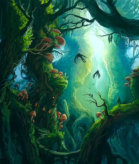 Fantasy Magic Fantasy Forest Fantasy World Fantasy Places Forest
